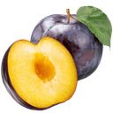 Слива круглая, 1кг 
