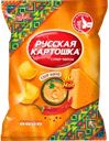 Чипсы картофельные РУССКАЯ КАРТОШКА со вкусом сыра начо
