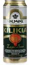 Пиво Kilikia Lager светлое фильтрованное 4,8 % алк., Армения, 0,45 л