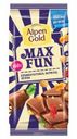 Шоколад Alpen Gold Max Fun молочный с карамелью, мармеладом и печеньем, 160 г