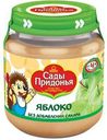 Пюре Сады Придонья Яблоко с 4 мес 120 гр