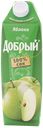 Сок "Добрый" Яблоко, 1 л