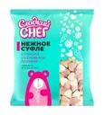 Маршмеллоу, Сладкий снег, 130 г, со вкусом клубники со сливками и пломбира
