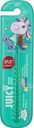Зубная щетка Splat Juicy lab Магия единорога мягкая для детей прозрачная в ассортименте 1шт