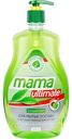 Гель-концентрат для мытья посуды и детских принадлежностей Mama Ultimate с ароматом Зелёного чая, 1л