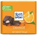 Шоколад Ritter Sport Яркий Апельсин темный с помадной начинкой 100 г