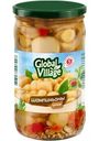 Грибы Global Village Шампиньоны маринованные 330г