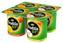 Продукт йогуртный Fruttis Абрикос Манго Яблоко Груша 0,1%, 110г