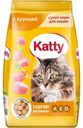 Корм сухой Katty с курицей для взрослых кошек полнорационный 1.9кг