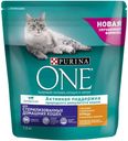 Корм Purina ONE для домашних стерилизованных кошек и котов, 750 г