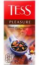 Чай Tess Pleasure чёрный с шиповником и яблоком в пакетиках, 25х1.5г
