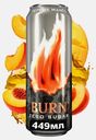Энергетический напиток Burn Персик Манго Zero 449мл
