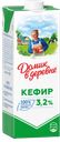 Кефир ДОМИК В ДЕРЕВНЕ, 3,2%, 900г