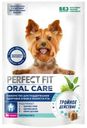Лакомство Perfect Fit Oral Care для здоровья зубов и полости рта с говядиной и мятой для собак мелких и миниатюрных пород, 90г