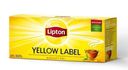 Чай черный Lipton Yellow label в пакетиках, 25х2.8 г