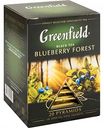 Чай чёрный Greenfield Blueberry Forest, 20×1,8 г
