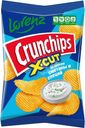 Чипсы Crunchips X-Cut картофельные рифленые со вкусом сметаны и специй 70г
