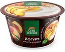 Йогурт Село Зелёное Фермерский завтрак персик-курага-орехи-мёд 3,2%, 180г