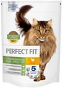 Сухой полнорационный корм Perfect Fit для стерилизованных кошек старше 7 лет с курицей, 650г