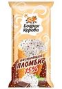 Мороженое Бодрая Корова пломбир с шоколадной крошкой в вафельном стаканчике 15% БЗМЖ 80г