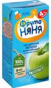 Сок детский осветлённый ФрутоНяня Яблоко, с 4 месяцев, 0,2 л