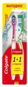 Зубная щетка Colgate Макс Блеск, средней жесткости, промоупаковка 1+1
