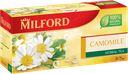 Чайный напиток MILFORD Ромашка, 20 пакетиков, 30г 