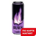 BURN Нап энергет тропический микс 0,449л ж/б(Кока-кола):12