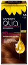 Краска-крем Garnier для волос Olia, каштановое золото, 112 мл