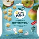 Паффсы мультизлаковые ФРУТОНЯНЯ Звездочки с яблоком, с 12 месяцев, 21г