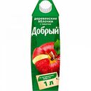Нектар Добрый Деревенские яблочки с мякотью, 1 л