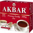 Чай черный AKBAR, 100 пакетиков