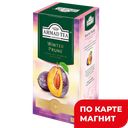 AHMAD TEA Winter Prune Чай черный с чернослив 25пак 37,5г:12