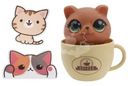 Игрушка-сюрприз Кофейный котик в ассортименте 1шт.