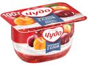 Десерт творожный взбитый Чудо Вишня-Черешня 4% 100г