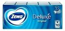 Платочки бумажные носовые Zewa Deluxe Original 3 слоя 100 шт