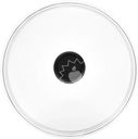 Крышка стеклянная HOMECLUB Solid 28см, безободковая, Арт. H-CL28