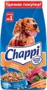 Корм сухой для взрослых собак CHAPPI Сытный мясной обед Мясное изобилие, для всех пород, полнорационный