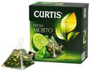 Чай зеленый Curtis Fresh Mojito в пирамидках 1,8 г х 20 шт