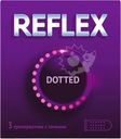 Презервативы Reflex Dotted из натурального латекса в смазке 3шт