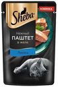 Влажный корм Sheba Нежный паштет лосось в желе для кошек 75 г