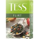 Чай Tess Flirt, земляника, зеленый, 100 г