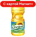 Масло подсолнечное ОЛЕЙНА, рафинированное дезодорированное, 2л