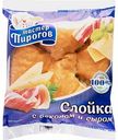 Слойка Мастер пироговъ с беконом и сыром, 70 г