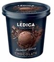 Мороженое Ledica Бельгийский шоколад с топпингом и шоколадными хлопьями, 300 г