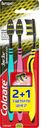 COLGATE ЗигЗаг Зубная щетка 2+1 древесный уголь:8/48