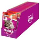 Влажный корм для кошек Whiskas паштет из говядины с печенью, 85г (24 шт)