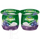 Биойогурт АКТИВИА с черникой термостатный 2,7% 170г