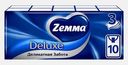 Носовые платочки 3 слоя Zemma Deluxe 10*10шт в ассортименте