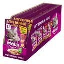 Влажный корм Whiskas Аппетитный микс, курица и утка с сырным соусом 85 гр (24 шт)